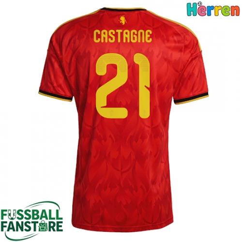 Belgien Timothy Castagne #21 Replik Heimtrikot WM 2026 Kurzarm